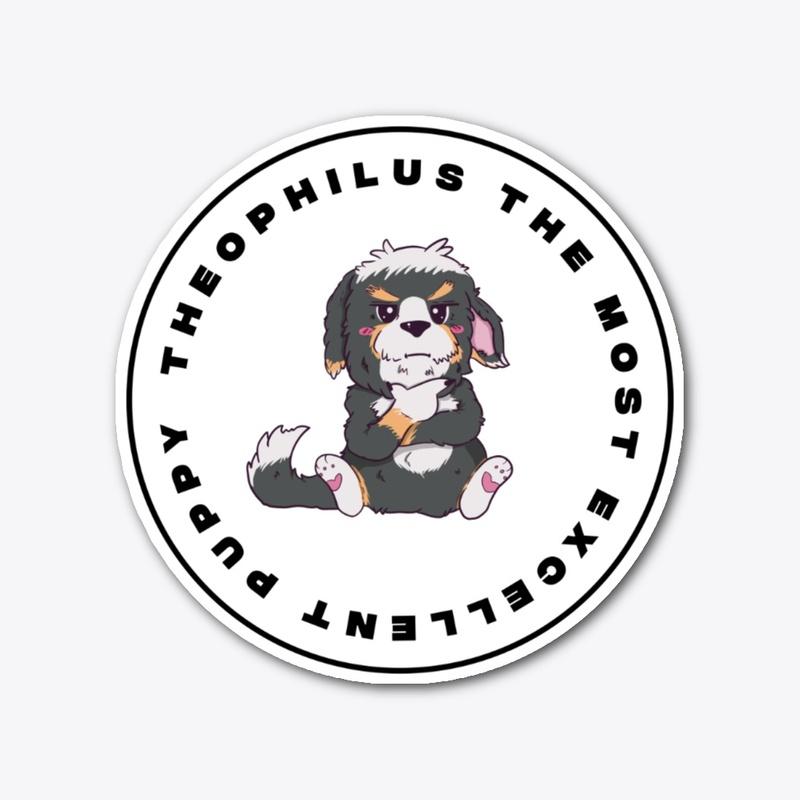 Theophilus, Most Excellent Round Sticker