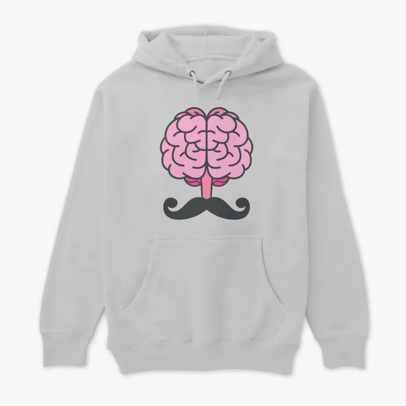 Brain Curly Stache