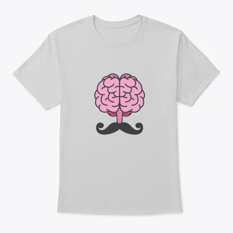 Brain Curly Stache