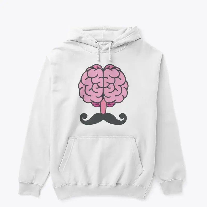 Brain Curly Stache